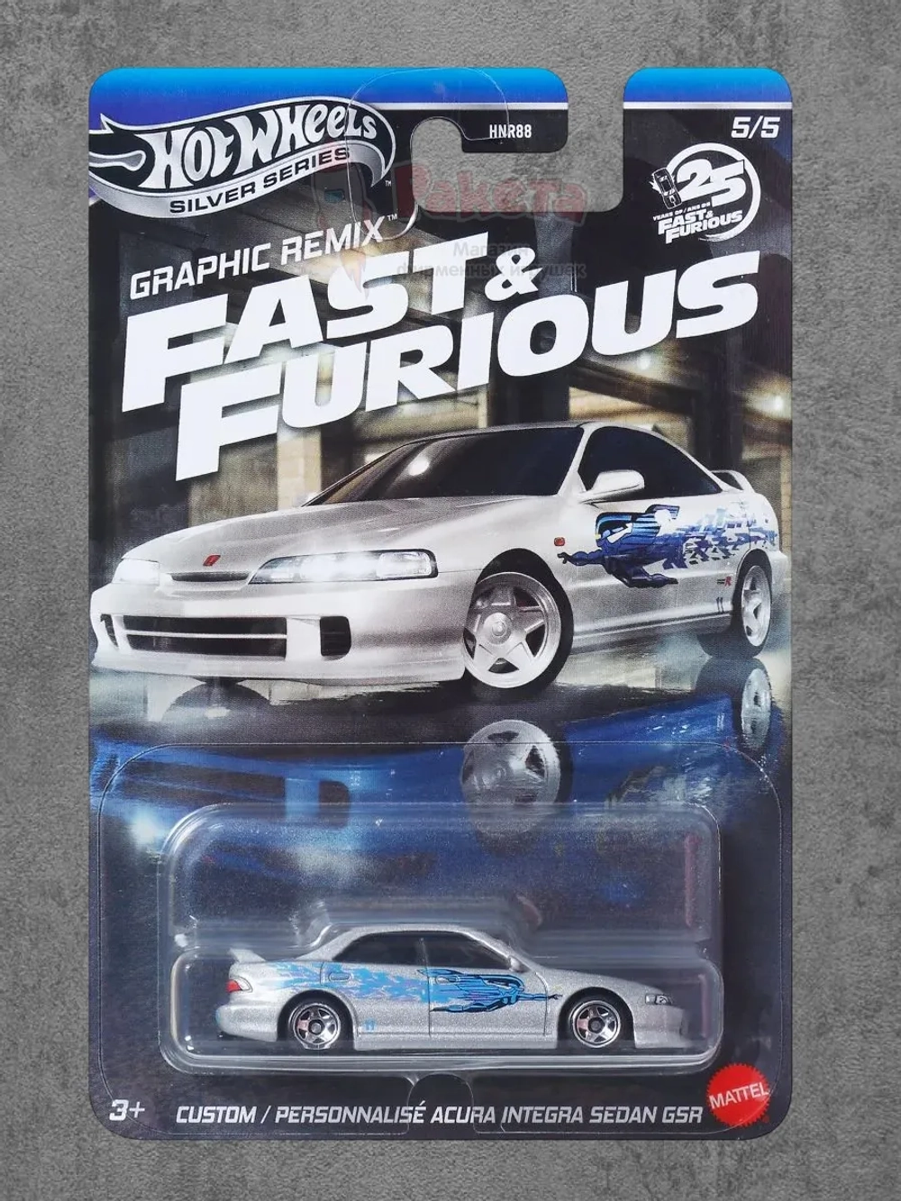 Машинка Хот Вилс Custom Acura Integra HNR88 JBY45