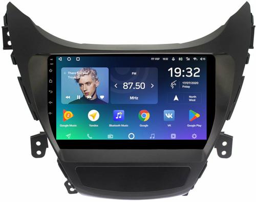 Магнитола для Hyundai Elantra 5 MD 2011-2013 - Teyes CC2 PLUS монитор 9" QLED, Android 10, Быстрая, SIM-слот
