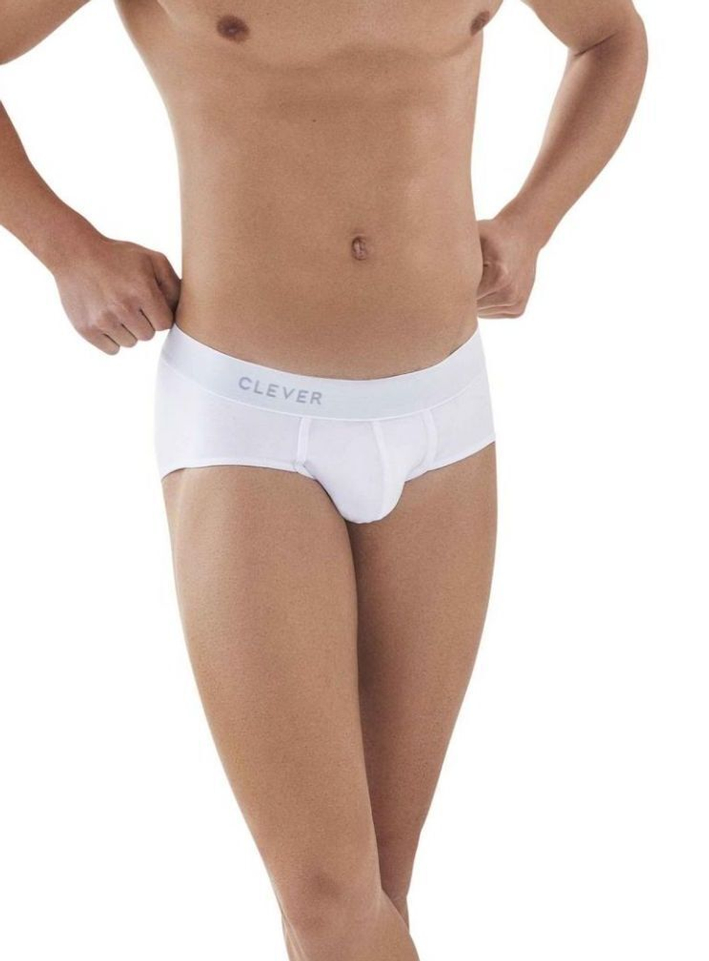 Белые мужские трусы-брифы Caribbean Classic Brief (Размер: L) (Цвет: белый)