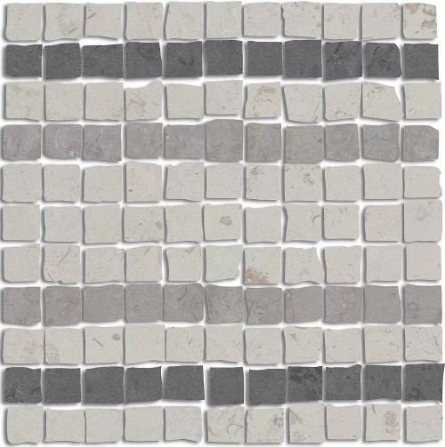 Керамогранит KERAMA MARAZZI Про Лаймстоун Спакко 3 мозаичный матовый 20x20 (9мм.) арт. MBS009