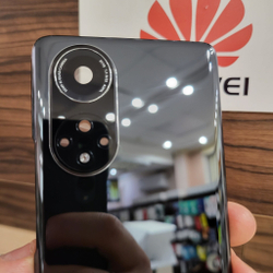 Крышка для Huawei Nova 9 оригинальная (заднее стекло) цвет: чёрный