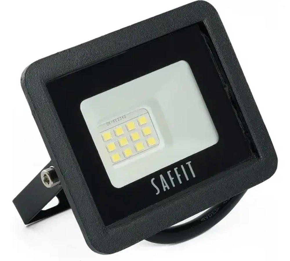 SFL 90-10 черный. Прожектор 10 W SMD LED 6400К 900 Lm IP65