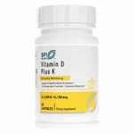 Klaire Labs - Vitamin D plus K 60 capsules