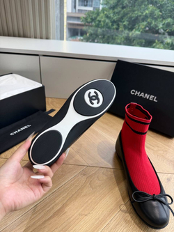 Ботинки балетки Chanel