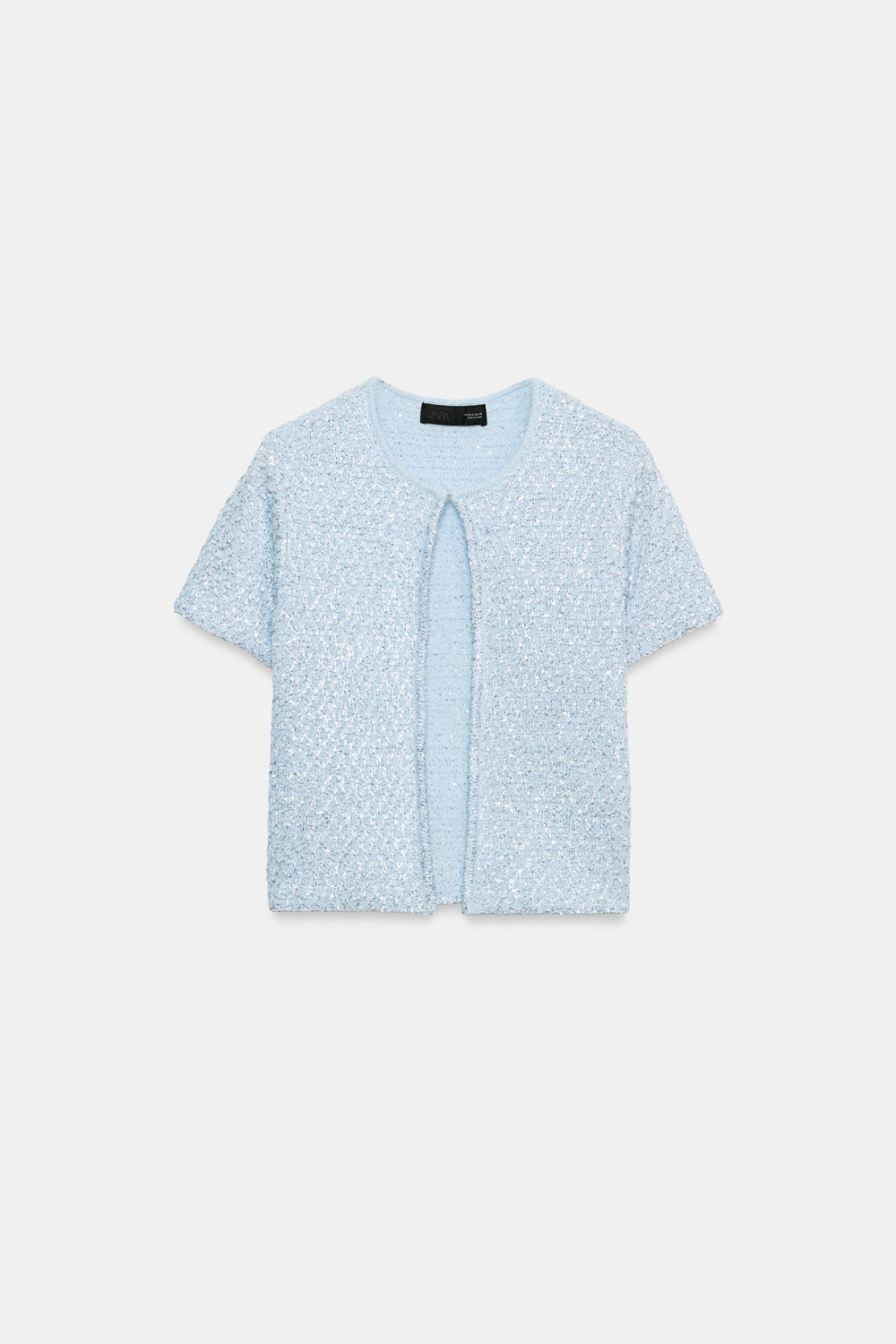КАРДИГАН С ПАЙЕТКАМИ И БЛЕСТЯЩЕЙ НИТЬЮ — ZARA