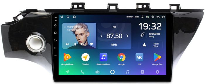 Магнитола для KIA Rio 4, Rio X-Line 2017-2020 (без штатной КЗВ) - Teyes CC2 PLUS монитор 10.1" QLED, Android 10, Быстрая, SIM-слот