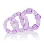 Комплект из 3-х эрекционных колец Island Rings - Purple (Цвет: фиолетовый)