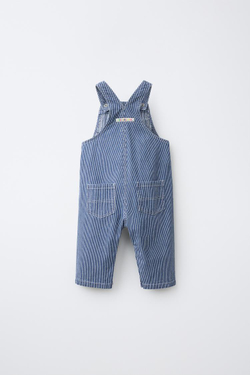 ZARA - FRUIT OF THE LOOM™ КОМБИНЕЗОН В ПОЛОСКУ, СИНИЙ