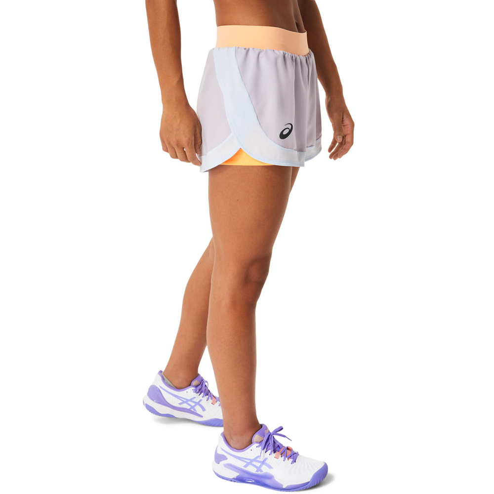 Женские теннисные шорты ASICS Match Shorts Women - Violet, Orange