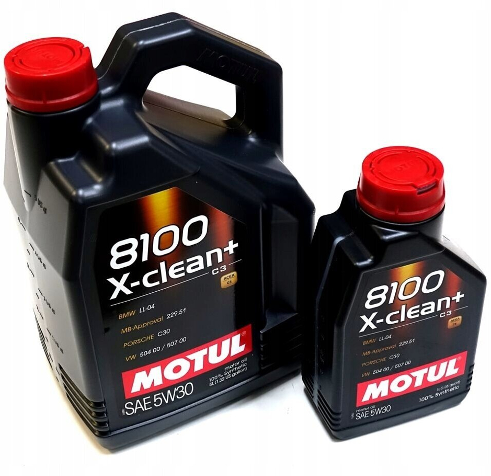 Масло моторное Motul 8100 Eco-clean + 5W-30 синтетическое 1 л 101580