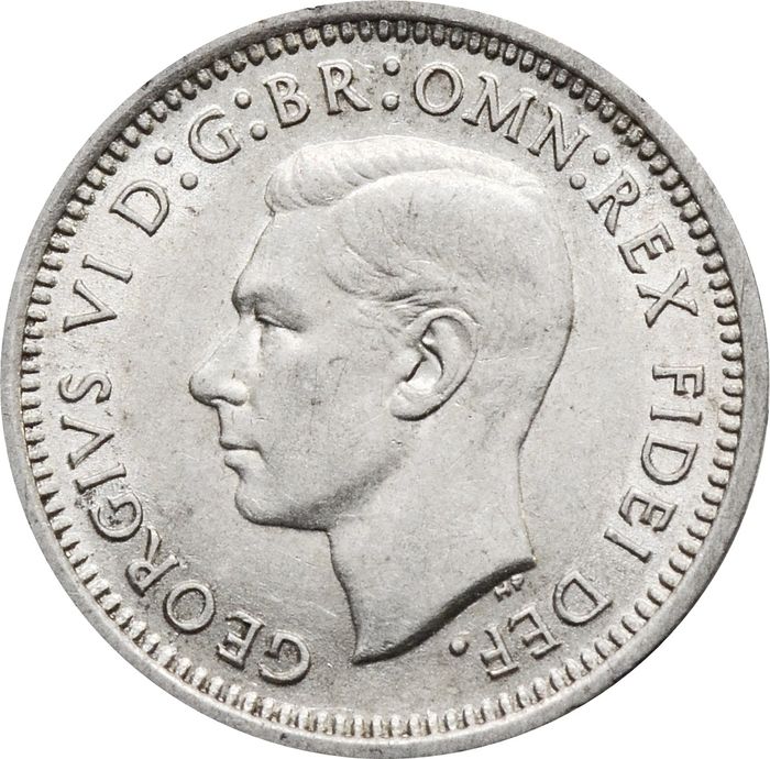 3 пенса 1951 Австралия