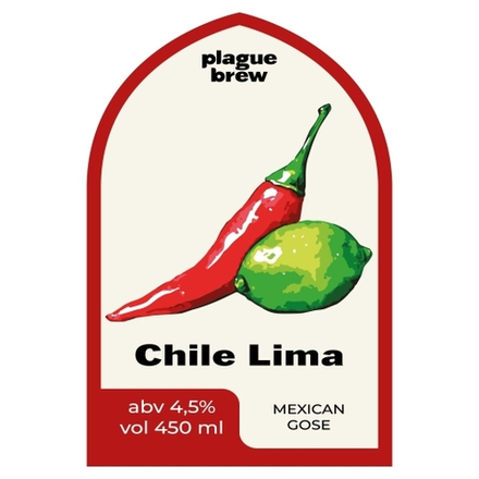 Пиво Плейг Чили Лайма / Plague Chile Lima 20л - кег