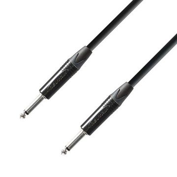 Adam Hall K5IPP0600 - кабель инструментальный, Neutrik TRS (jack) 6,3 mm mono - TRS (jack) 6,3 mm mo
