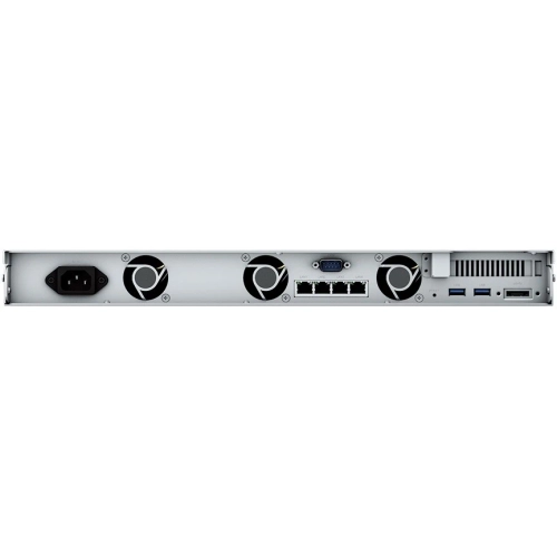 Сетевое хранилище (1U,4x3.5"/2.5" HDD, 4-core 2.2 GHz, 2 GB DDR4 ECC SODIMM, 4xGbE LAN)
