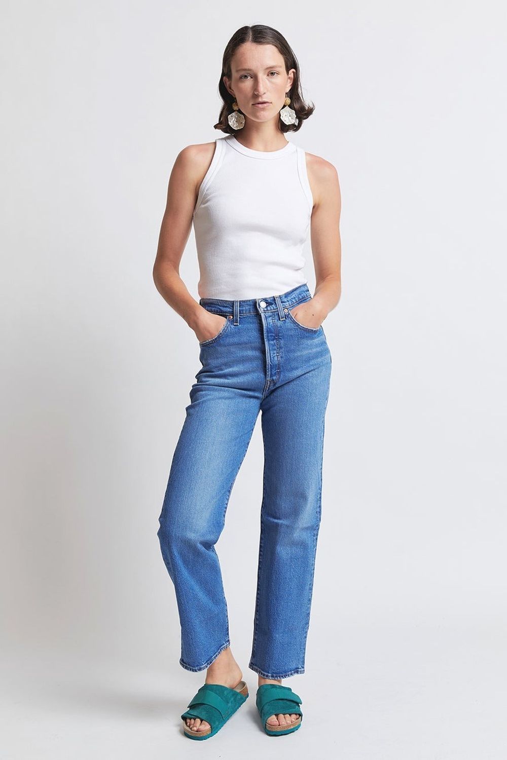 Джинсы женские LEVI'S Ribcage Straight Ankle