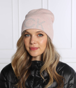 хлопчатобумажная шапка elevated monogram Calvin Klein - пудро-розовый(K60K609972)