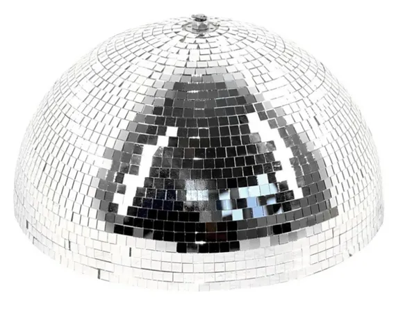 SHOWLIGHT Half mirror ball 50 cm - зеркальная полусфера 50 см. с мотором., шт