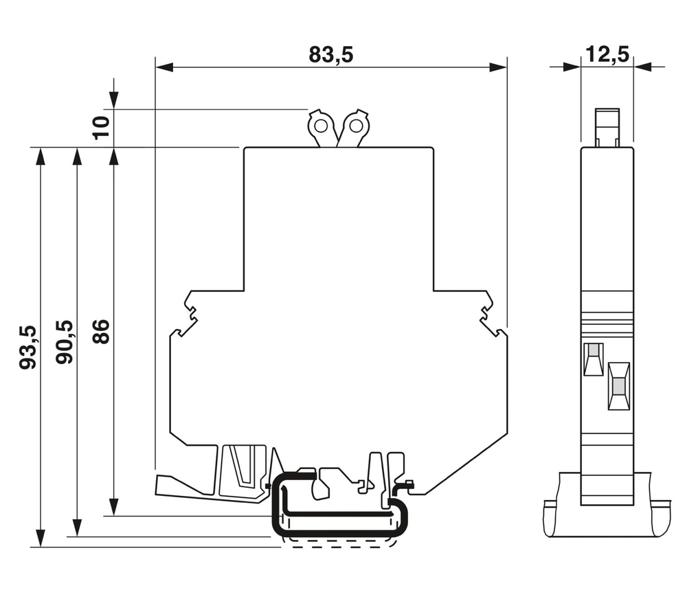 0914497 - TMC 1 M1 100 5,0A - Термомагнитный защитный выключатель