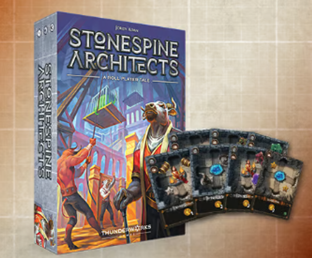 Stonespine Architects: Invasion - настольная игра
