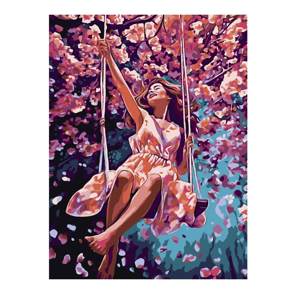 Картина по номерам 30*40см "Весеннее настроение" (на подрам.) (Lori)