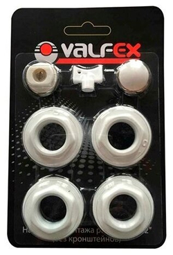 Комплект для монтажа радиаторов VALFEX 1/2'' (без кронштейнов)