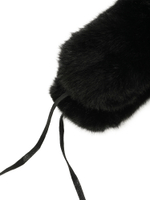 Шапка-ушанка Black Faux Fur Trapper