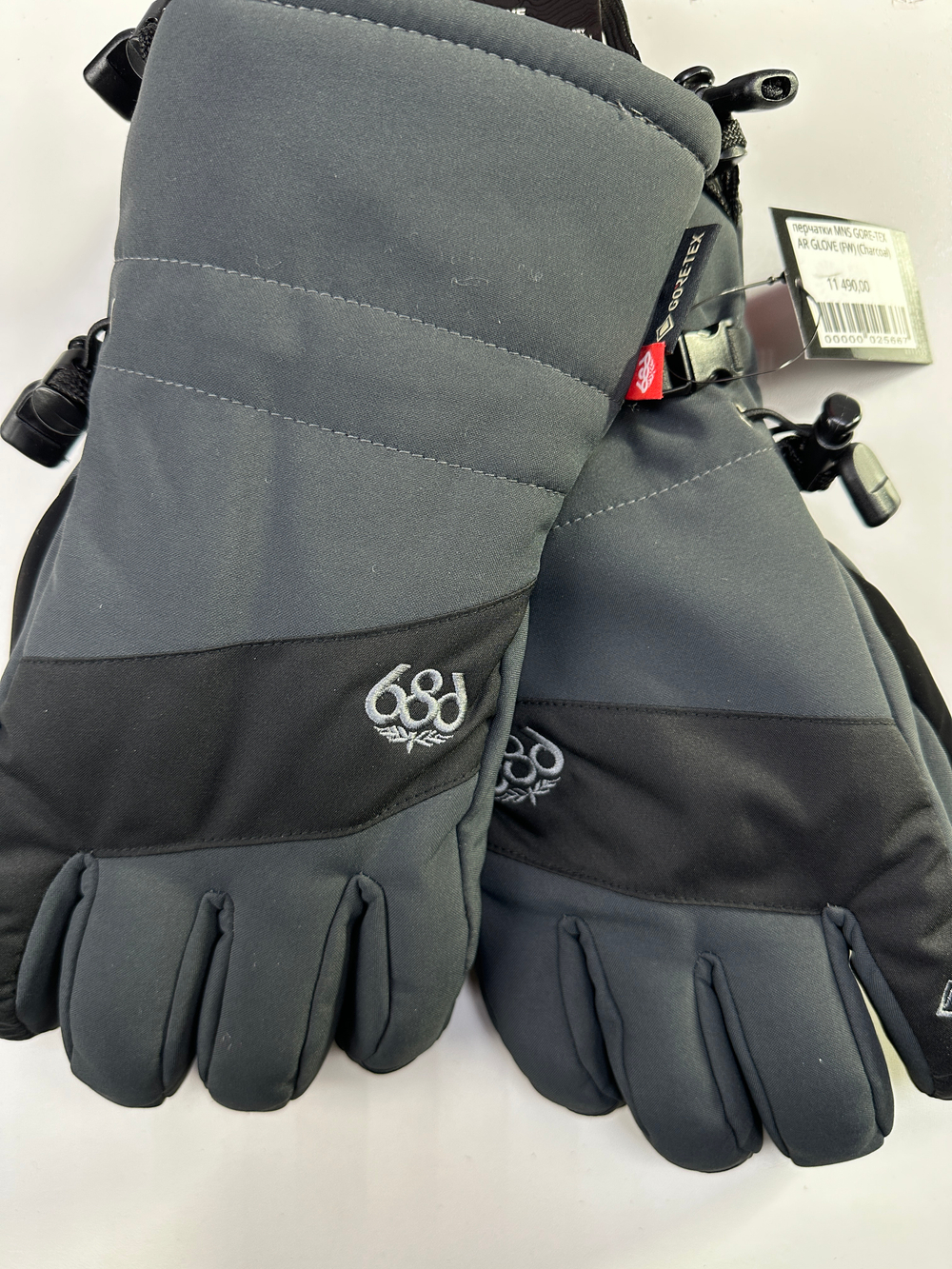 686 перчатки MNS GORE-TEX LINEAR GLOVE (FW) (Charcoal)