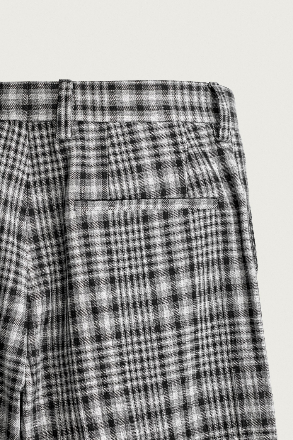 БРЮКИ FLARE FIT В КЛЕТКУ — ZARA