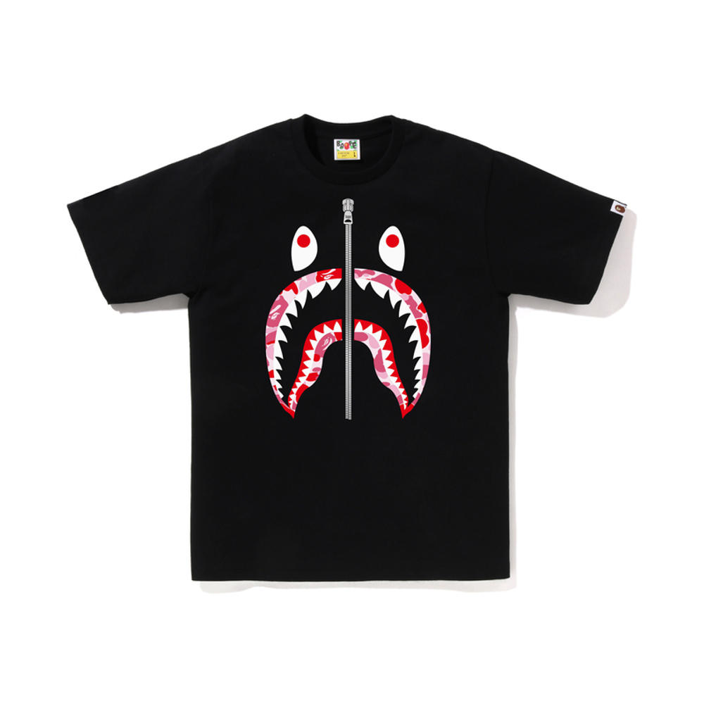 A Bathing Ape Abc Camo Shark черный розовый