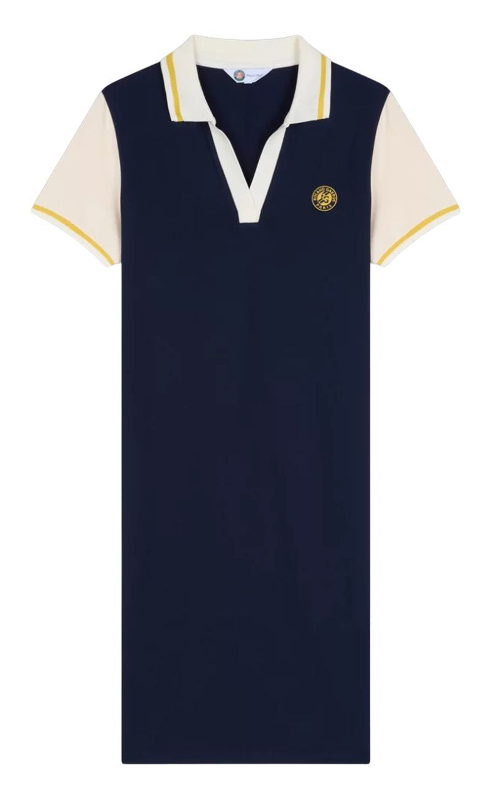 Теннисное платье Roland Garros Suzie Robe Polo Shirt - небесный