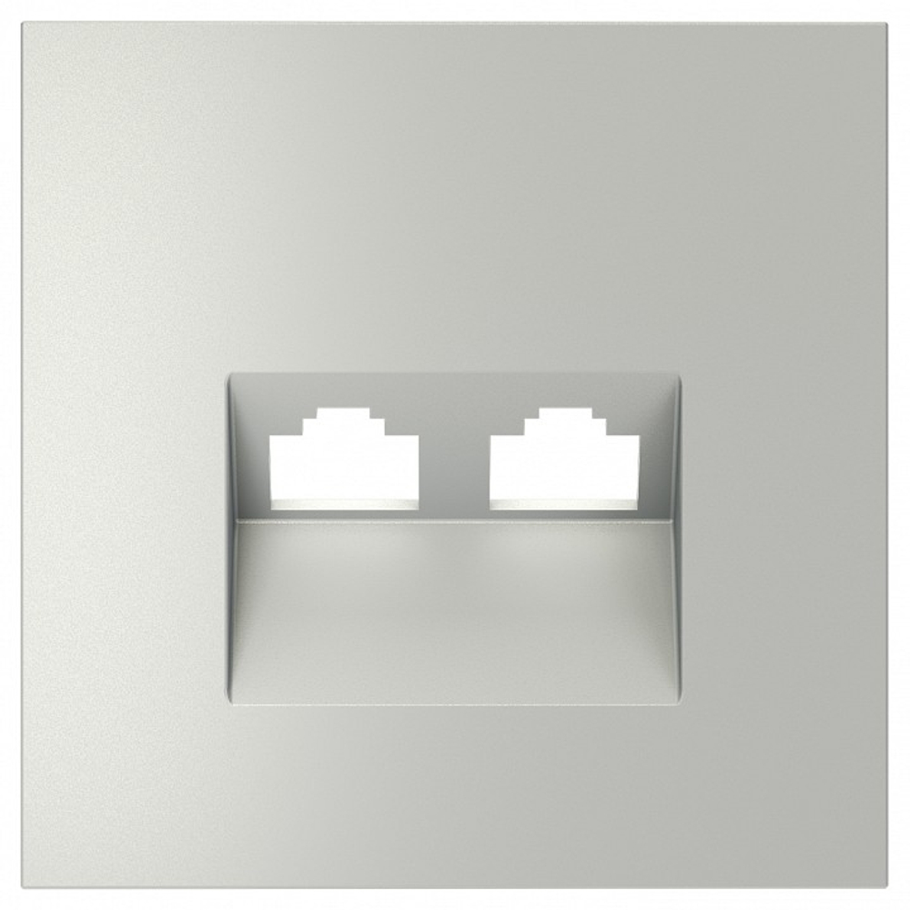 Накладка для розетки RJ-11 или RJ-45 Voltum S70 VLS001405