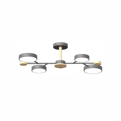 Потолочный cветильник LED4U L3213-670 GR