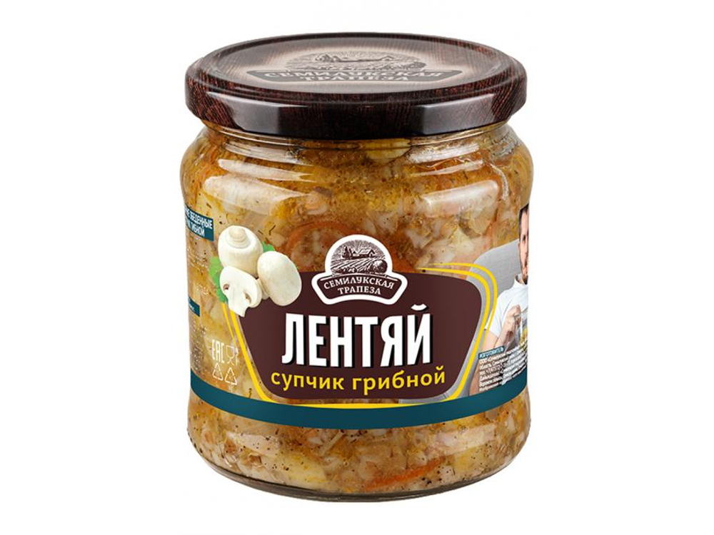 Лентяй суп грибной 460 гр. «Семилукская трапеза».