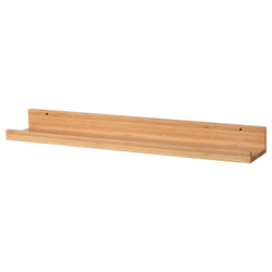 IKEA MÅLERÅS  (ИКЕА МОЛЕРОС)  -  Полка для фотографий - бамбук 55 см