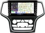 Магнитола для Jeep Grand Cherokee WK2 2013-2021 (взамен 8.4" экрана) - Kuberg EW-1076-2 (кнопки и крутилки) Android 13, Быстрая, CarPlay, 4G SIM-слот
