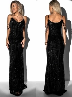 макси платье с бусинами и пайетками + PLUS SIZE