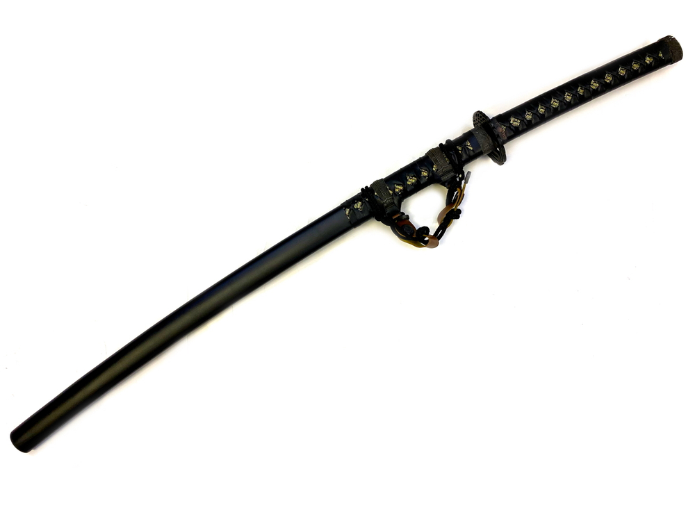 Катана Тати, сувенирная черная, X958