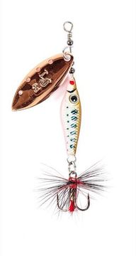 Блесна вращающаяся Lucky John TRIAN BLADE LONG 09.0г 006