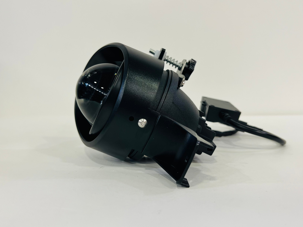 № 5 - J58 Б. Дальний / ПТФ J58-5 BI-LED (2 режима, ближний, дальний, белый свет), для BMW X6 e71 2008-2012, светодиодные противотуманные фары (2 шт. / комплект)