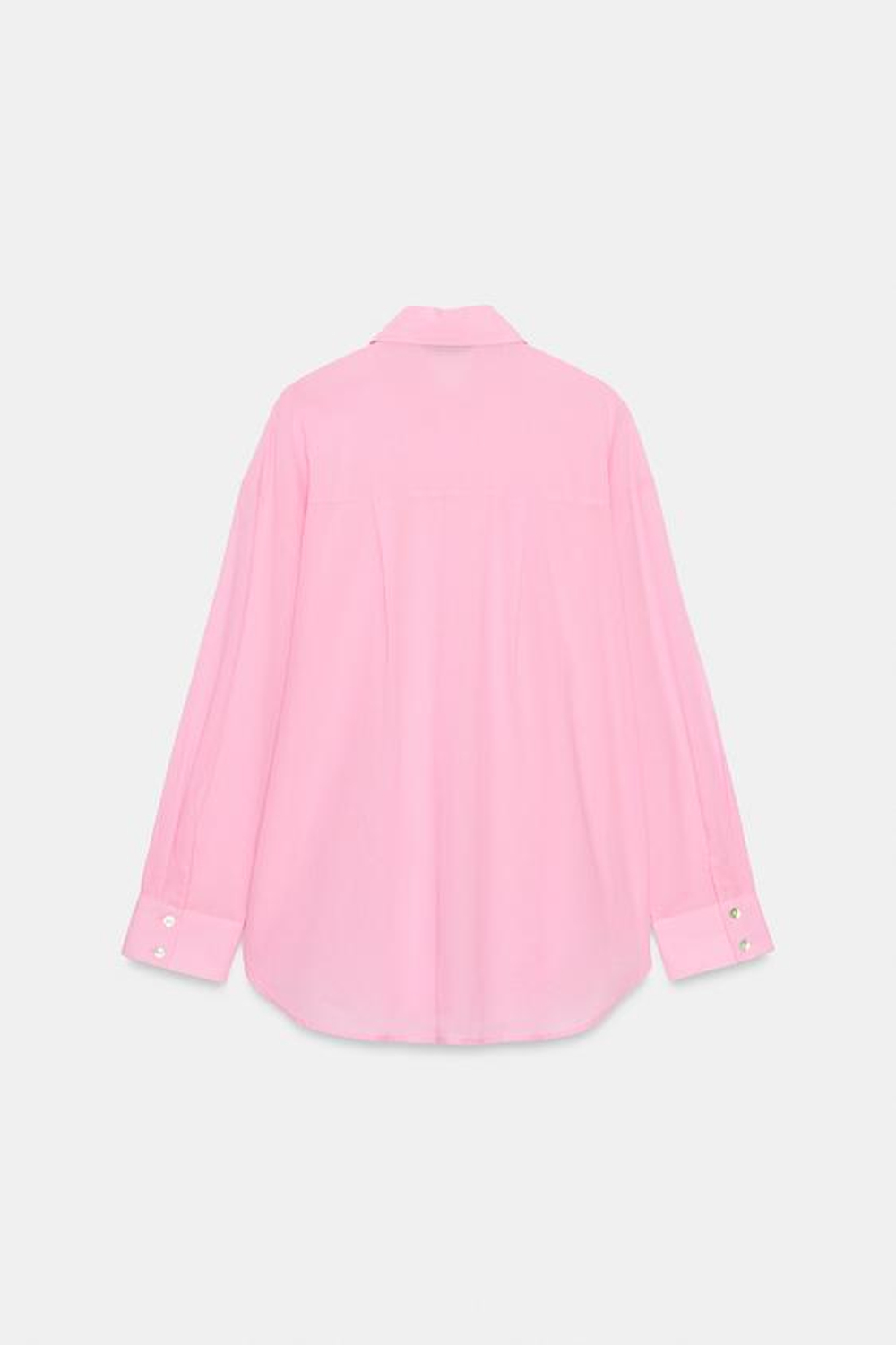 ХЛОПЧАТОБУМАЖНАЯ РУБАШКА ОВЕРСАЙЗ - ZARA
