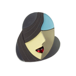 Дева  / Virgo, brooch,  Men