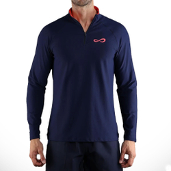 Мужская кофта теннисная Endless Epic Sweatshirt Men - Dark Blue, Coral