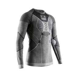 Футболка X-Bionic Apani 4.0 Merino Shirt Round Neck Lg Sl Men Black/Grey/White