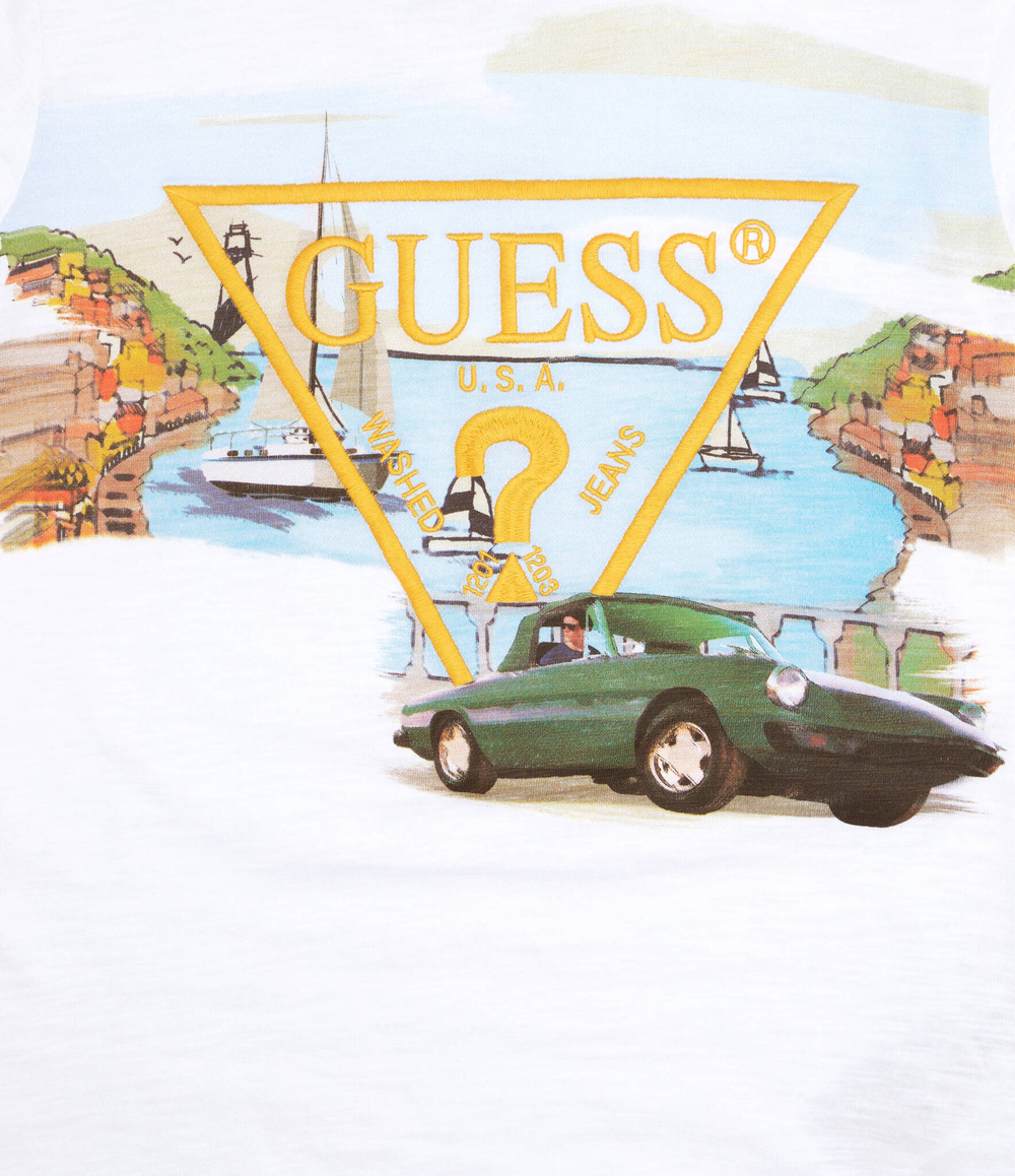 Футболка Guess - белый(L4GI17 K6XN4)