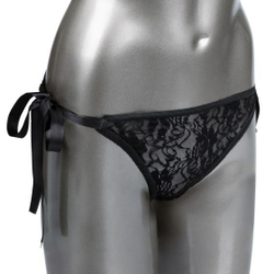 Трусики с вибромассажером для стимуляции клитора Remote Control Lace Thong Set