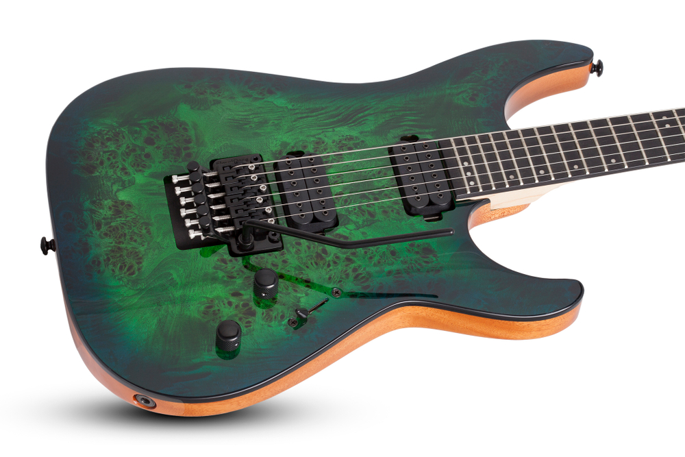 Schecter C-6 FR PRO AQUA BURST