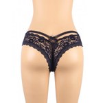 Трусики Sexy Floral, синие, M-L
