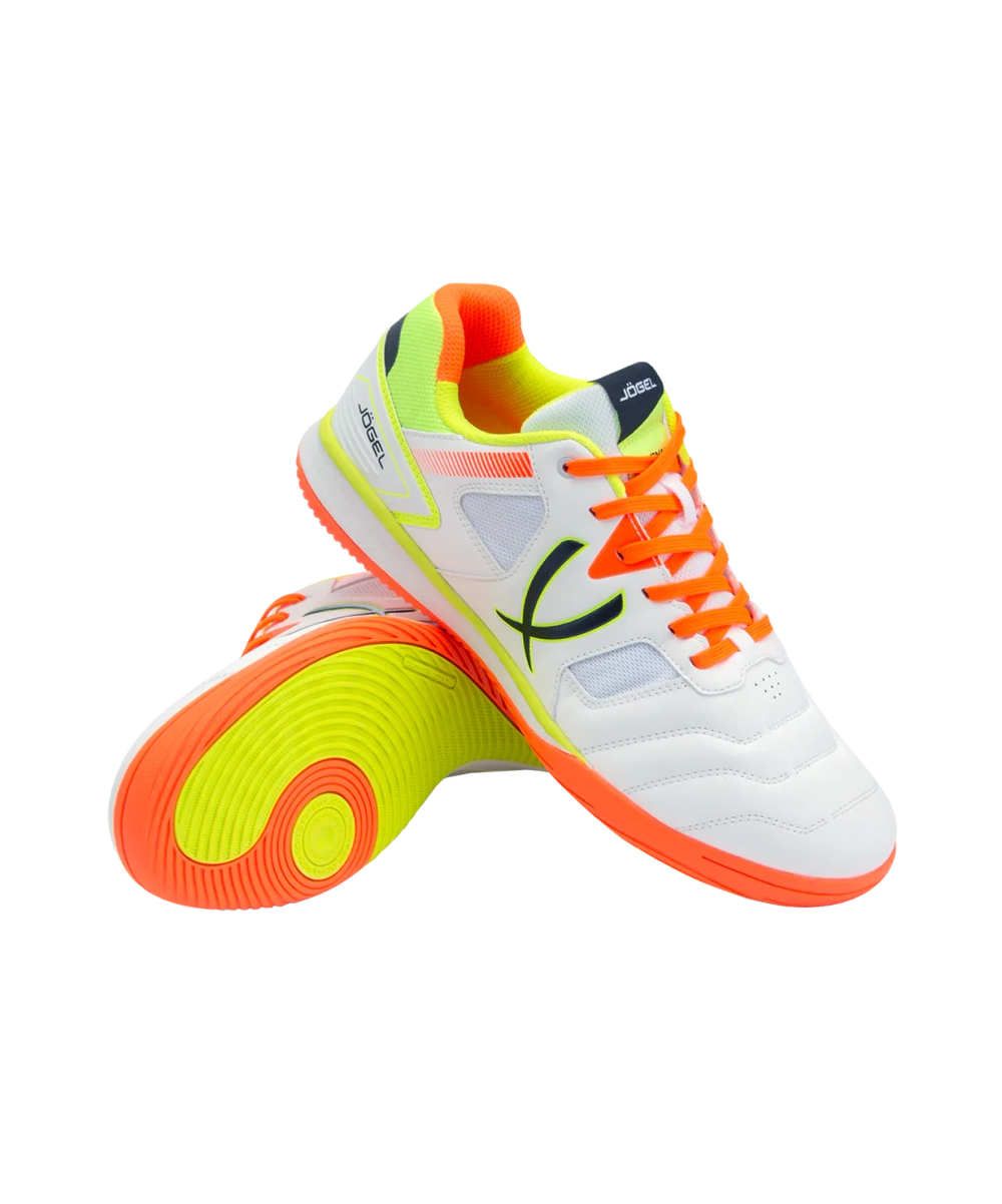 Бутсы зальные Tornado 2.0 White/orange