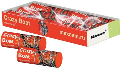 Петарды фитильные " Crazy Boat " PM083 к-т6  шт