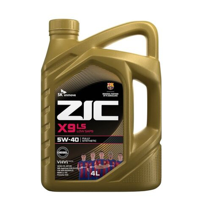 Масло моторное ZIC X9 LS Diesel 5W-40 синтетическое 4 л 162609